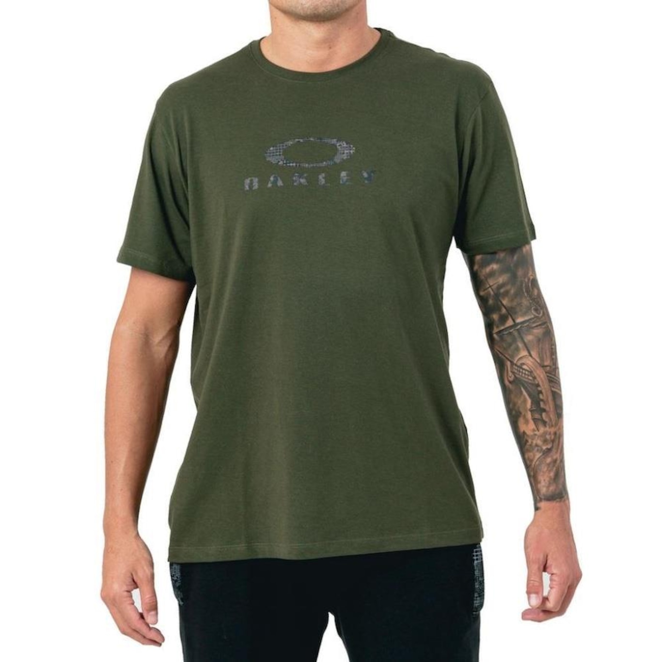 Camiseta Oakley O Classic Graphic - Masculina - Foto 1