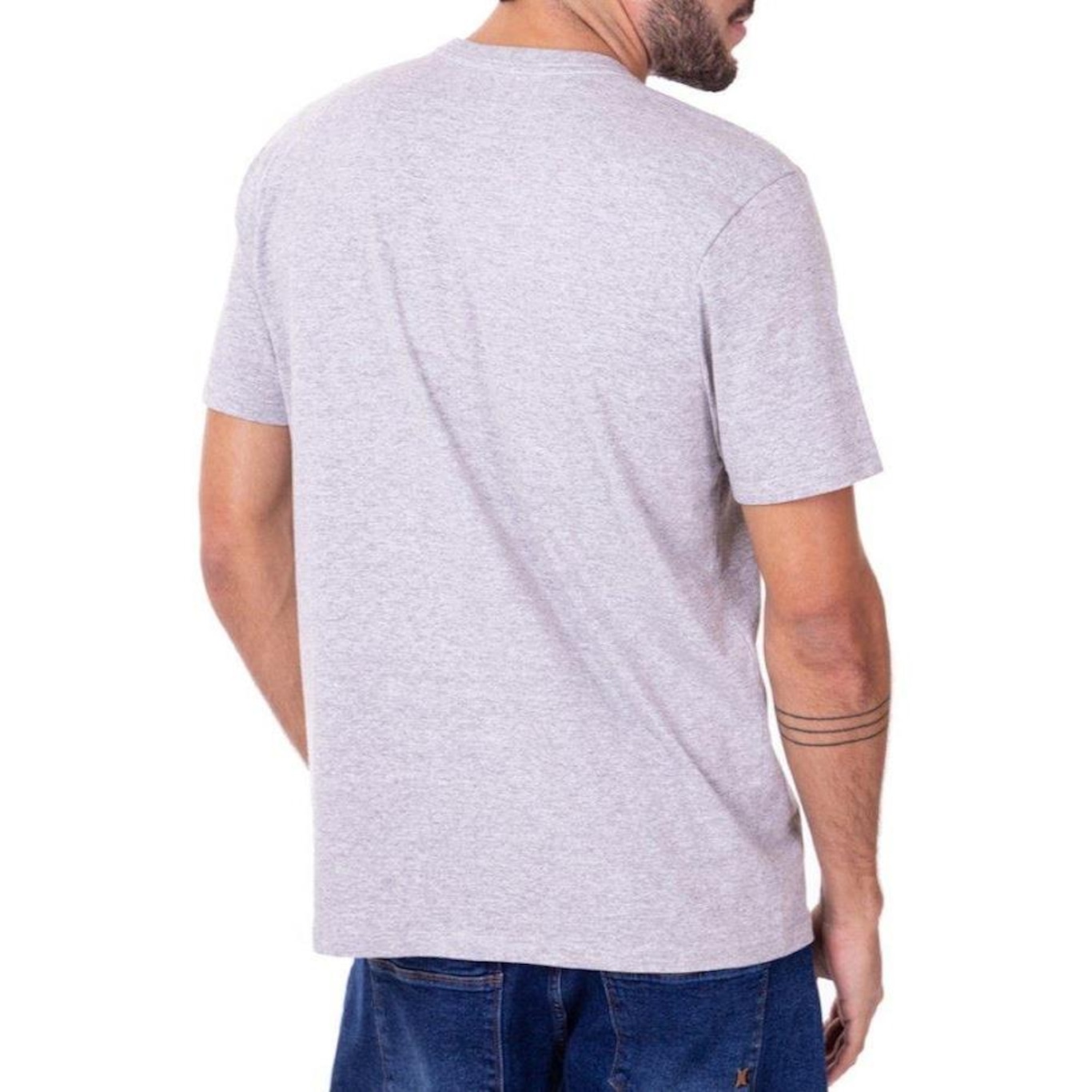 Camiseta Hurley Concrect Circle - Masculina - Foto 2