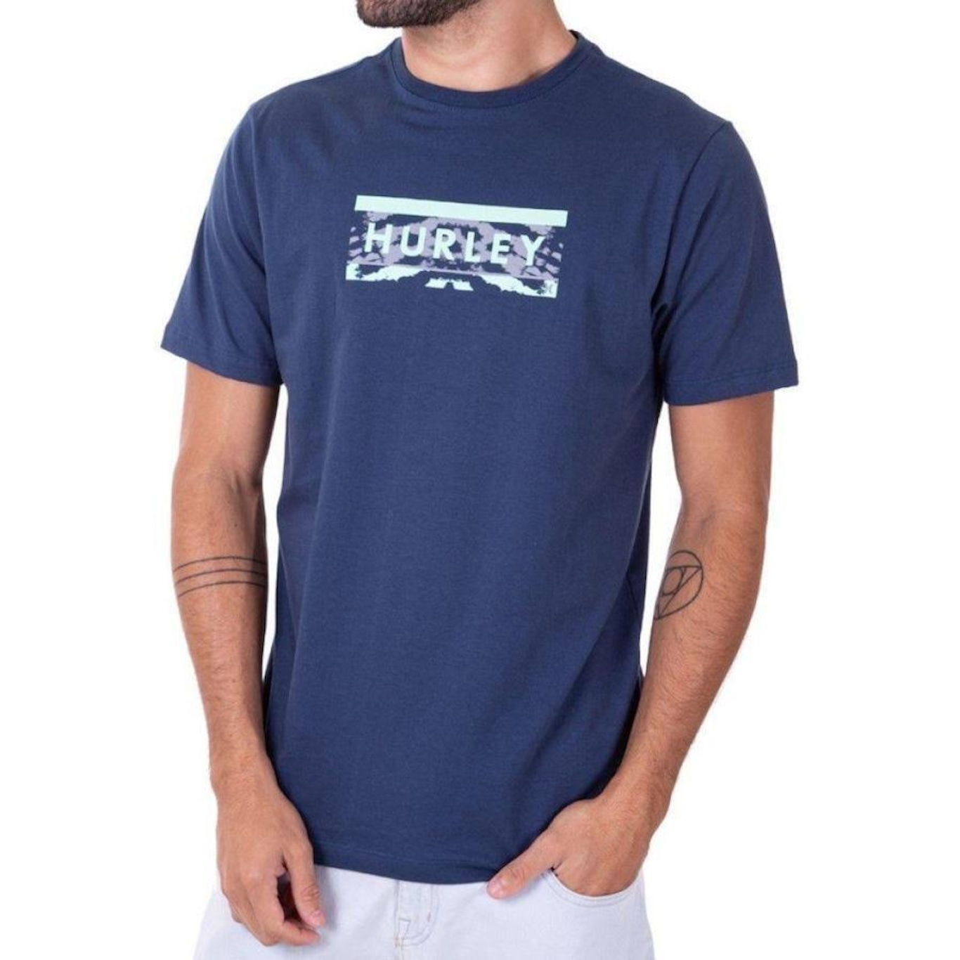 Camiseta Hurley Voice - Masculina - Foto 1