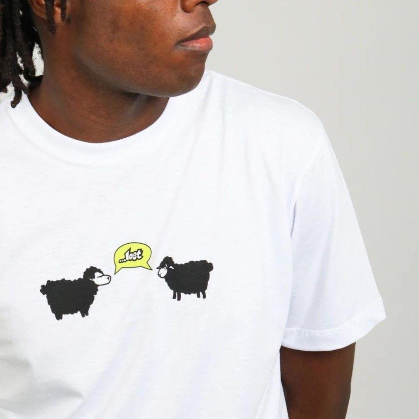 Camiseta Lost Sheep To Sheep - Masculina - Foto 3