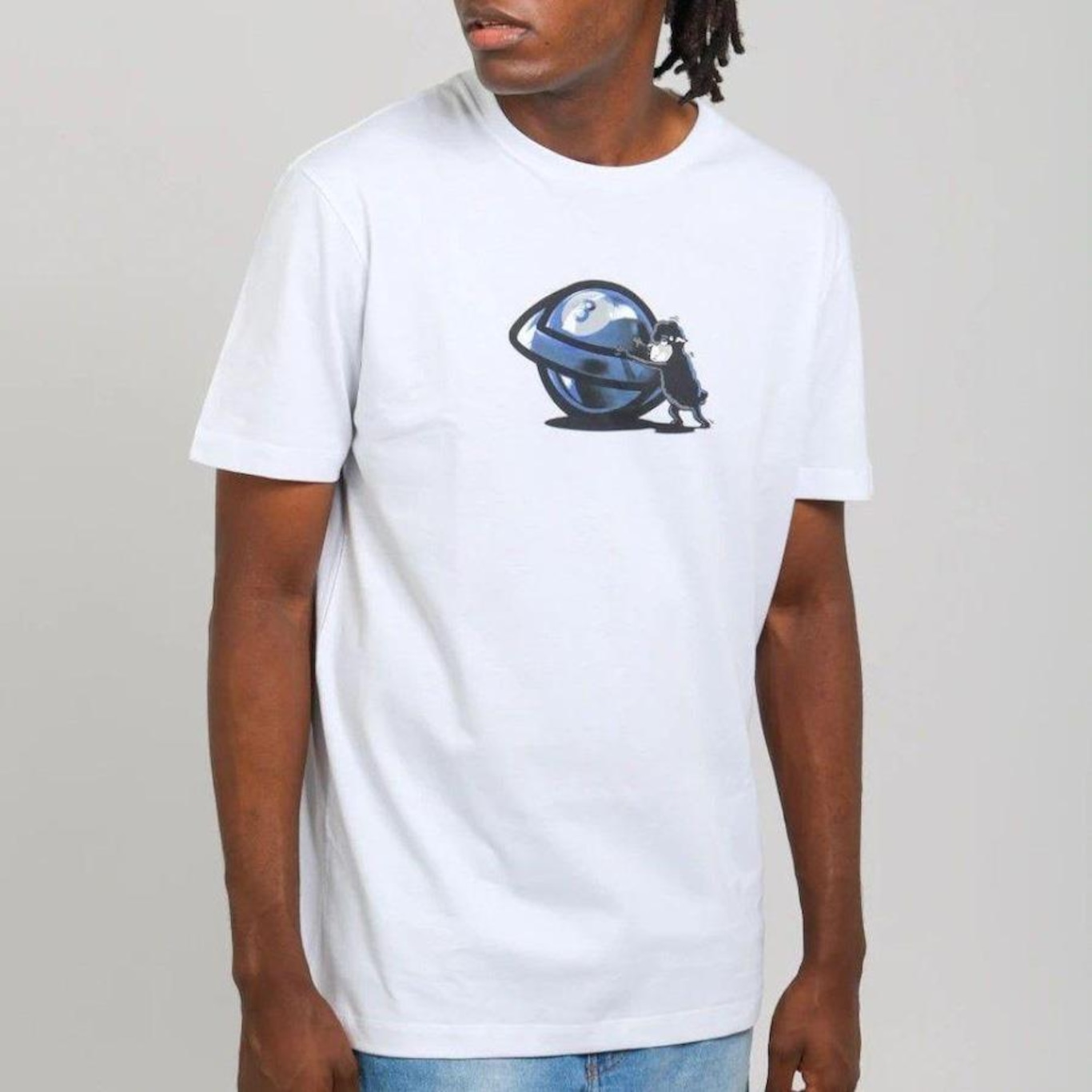 Camiseta Lost Sheep 8Ball - Masculina - Foto 1