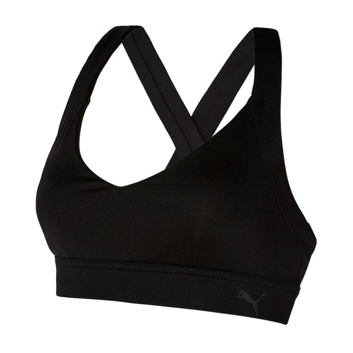 Top Fitness com Bojo Puma Mid Impact Pearl Bra - Adulto