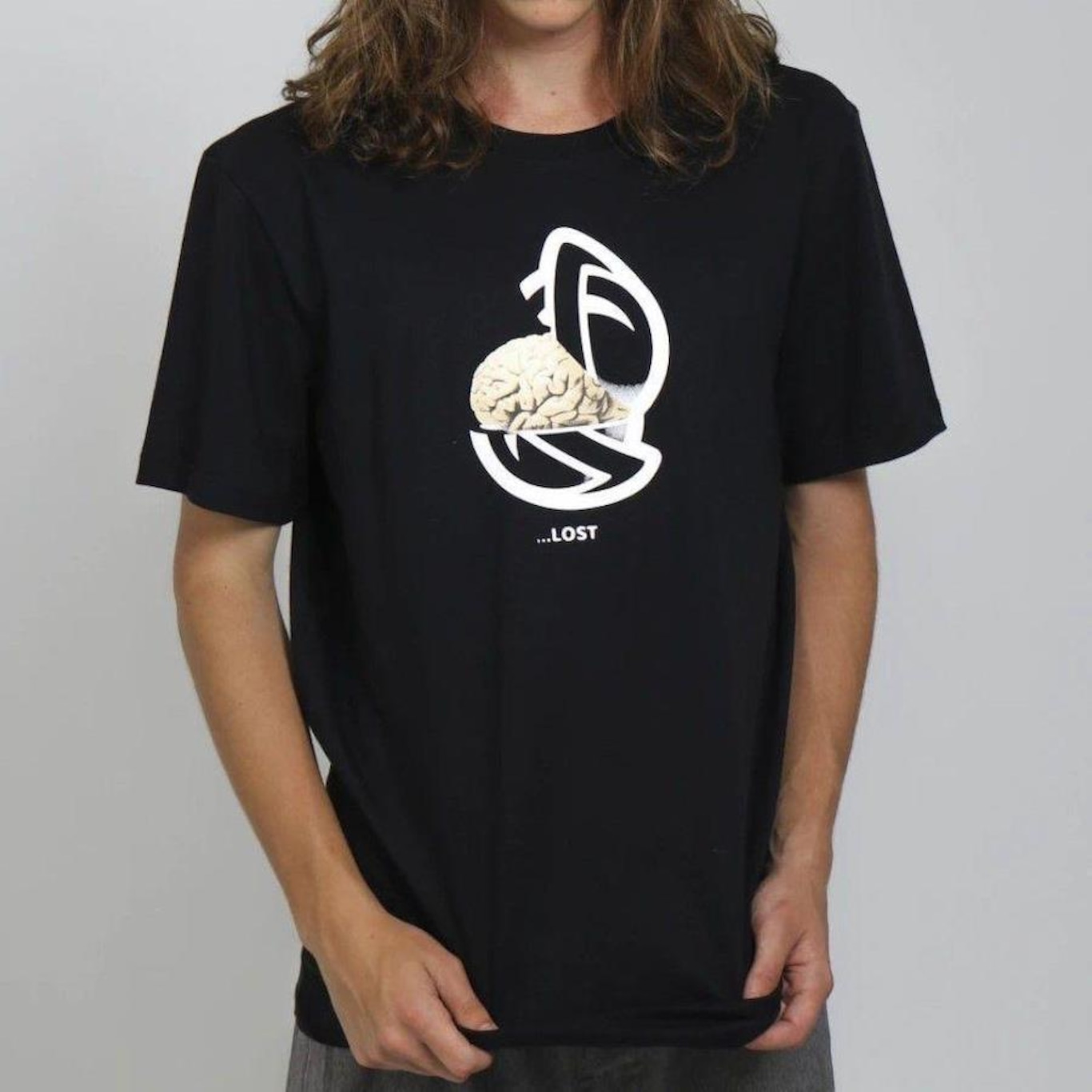 Camiseta Lost Saturn Brain - Masculina - Foto 4