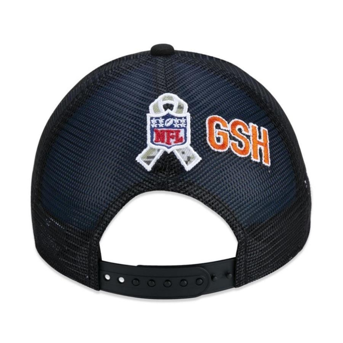 Boné Aba Curva New Era Chicago Bears 940 NFL21 Salute To Service - Snapback - Adulto - Foto 2