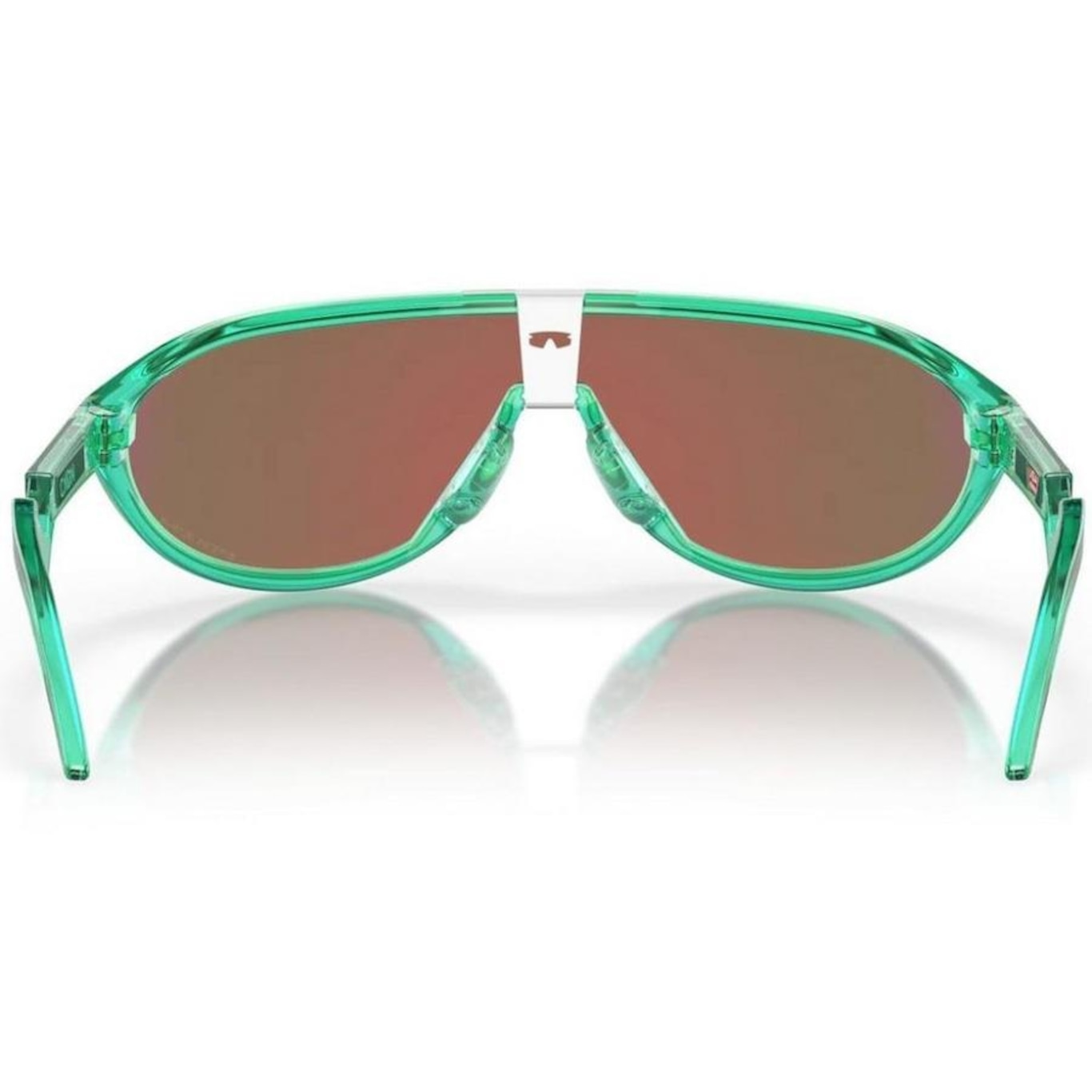 Óculos de Sol Unissex Oakley Cmdn Translucent Celeste W Prizm - Foto 6