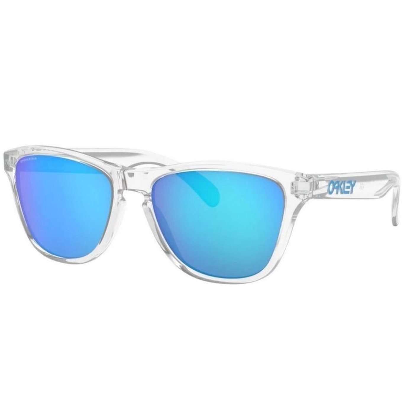 Óculos de Sol Oakley Frogskins XS Polished Clear - Unissex - Foto 1