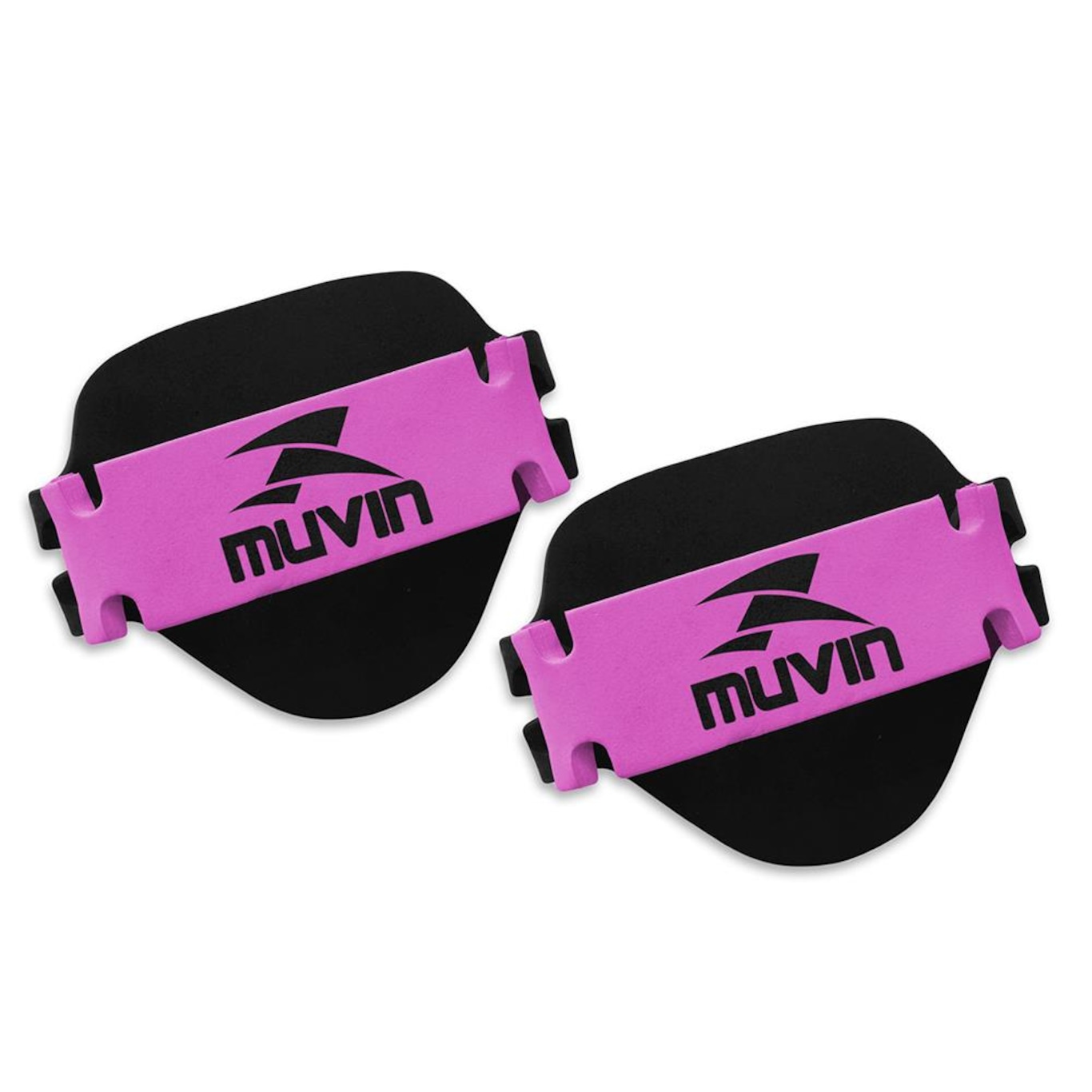 Kit de Luvas de Musculação Muvin em EVA Basics com 3 Pares - Adulto - Foto 2