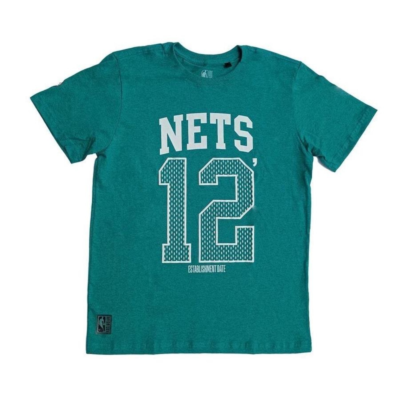 Camiseta NBA Brooklyn Nets Establishment Date 12 - Masculina - Foto 1