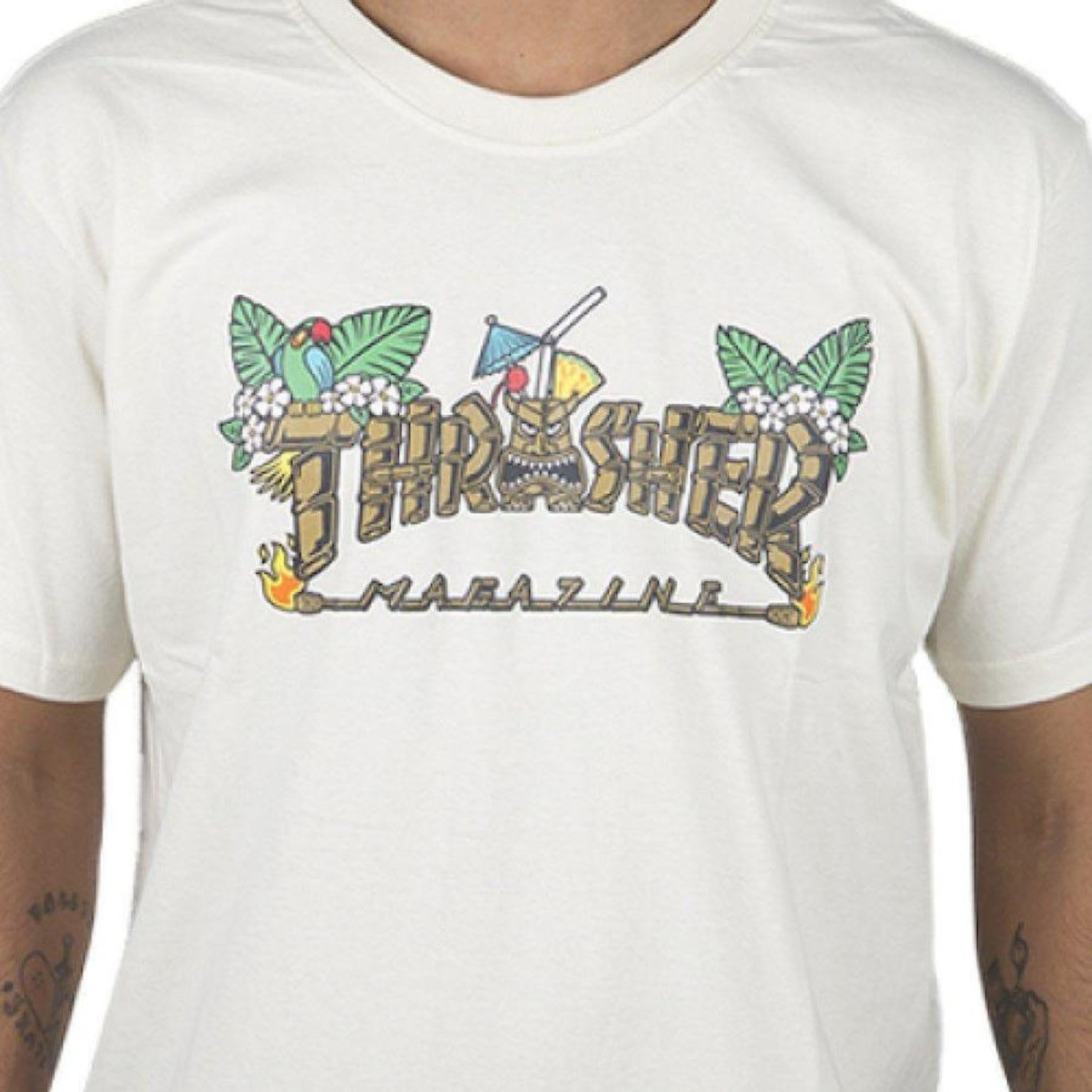 Camiseta Thrasher Tiki - Masculina - Foto 2