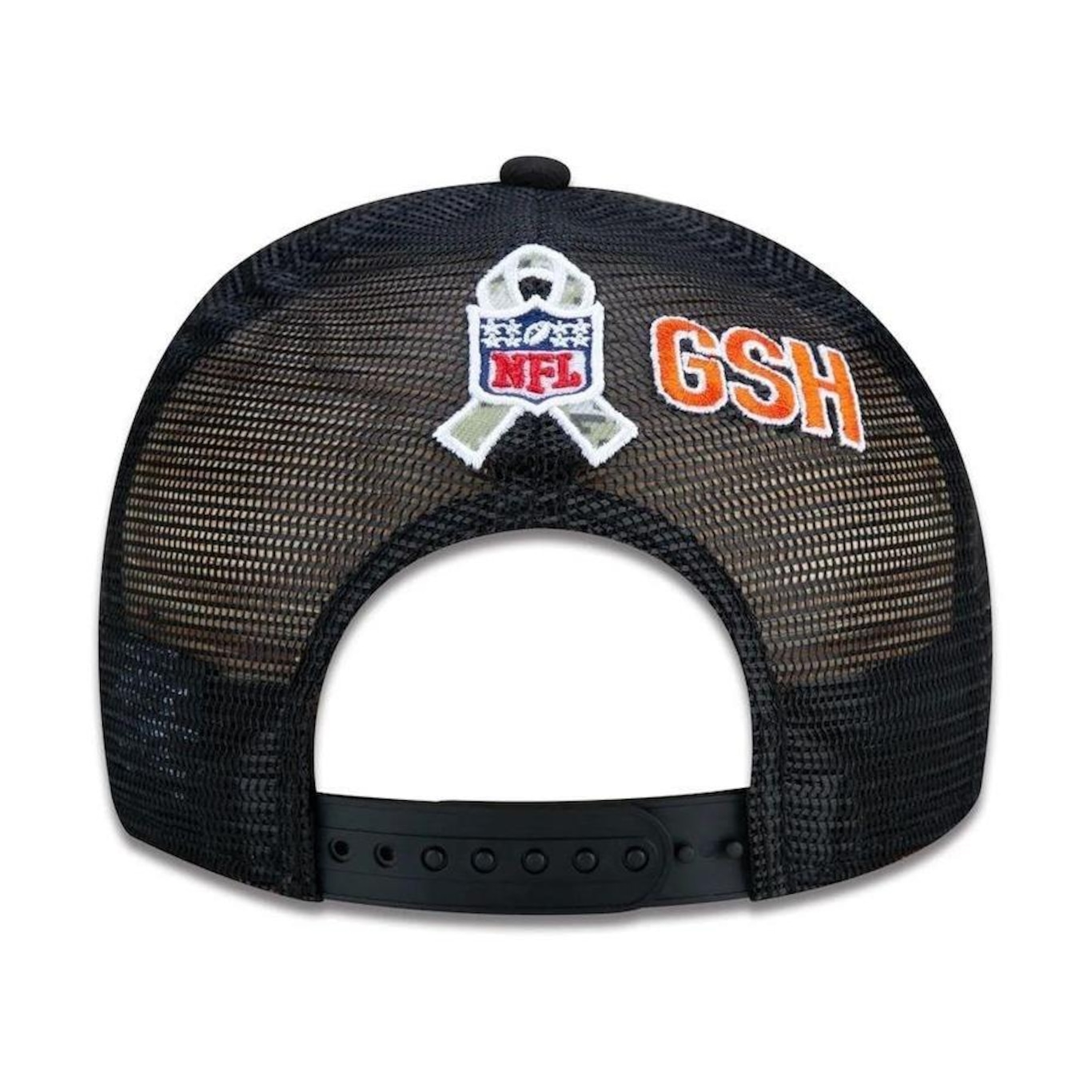 Boné Aba Reta New Era Chicago Bears 950 NFL 21 Salute Service - Snapback - Adulto - Foto 2