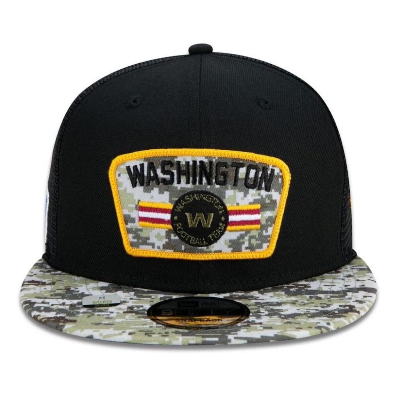 Boné Aba Reta New Era Washington Football Team 950 NFL 21 Salute - Snapback - Adulto - Foto 3