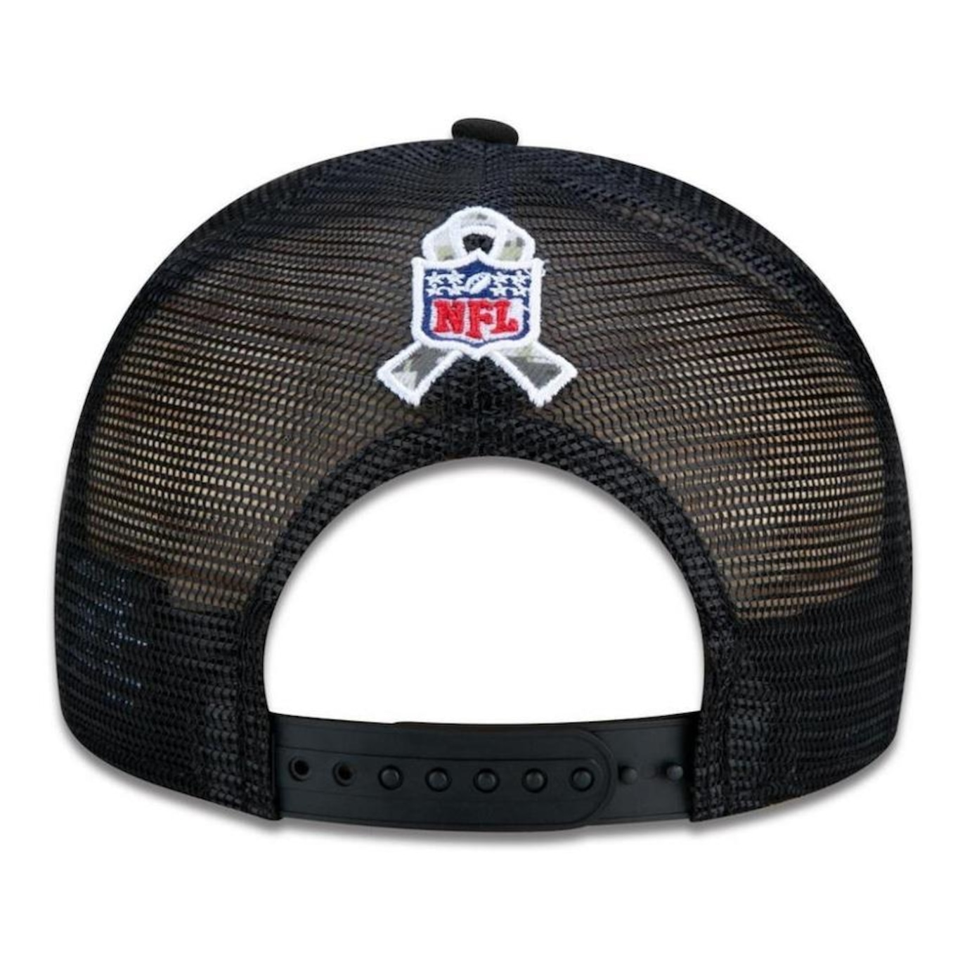 Boné Aba Reta New Era Baltimore Ravens 950 NFL 21 Salute Service - Snapback - Adulto - Foto 2