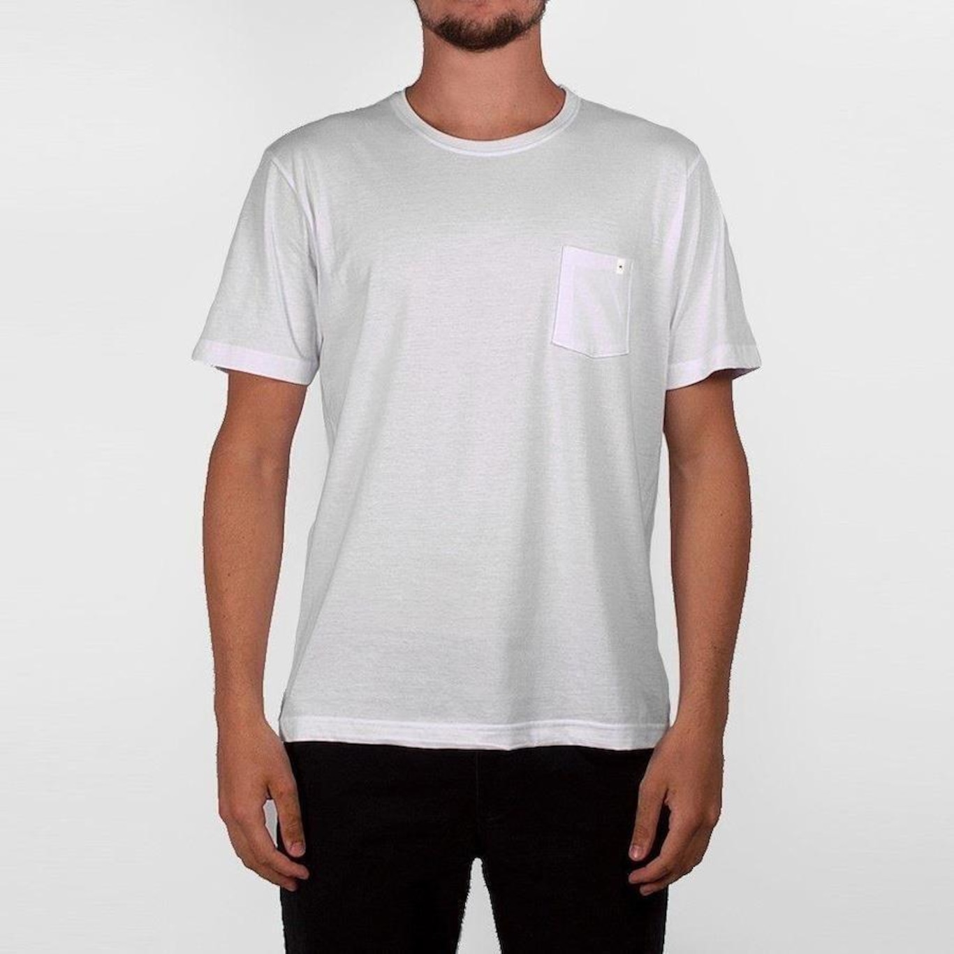 Camiseta Rip Curl Plain Pocket - Masculina - Foto 1