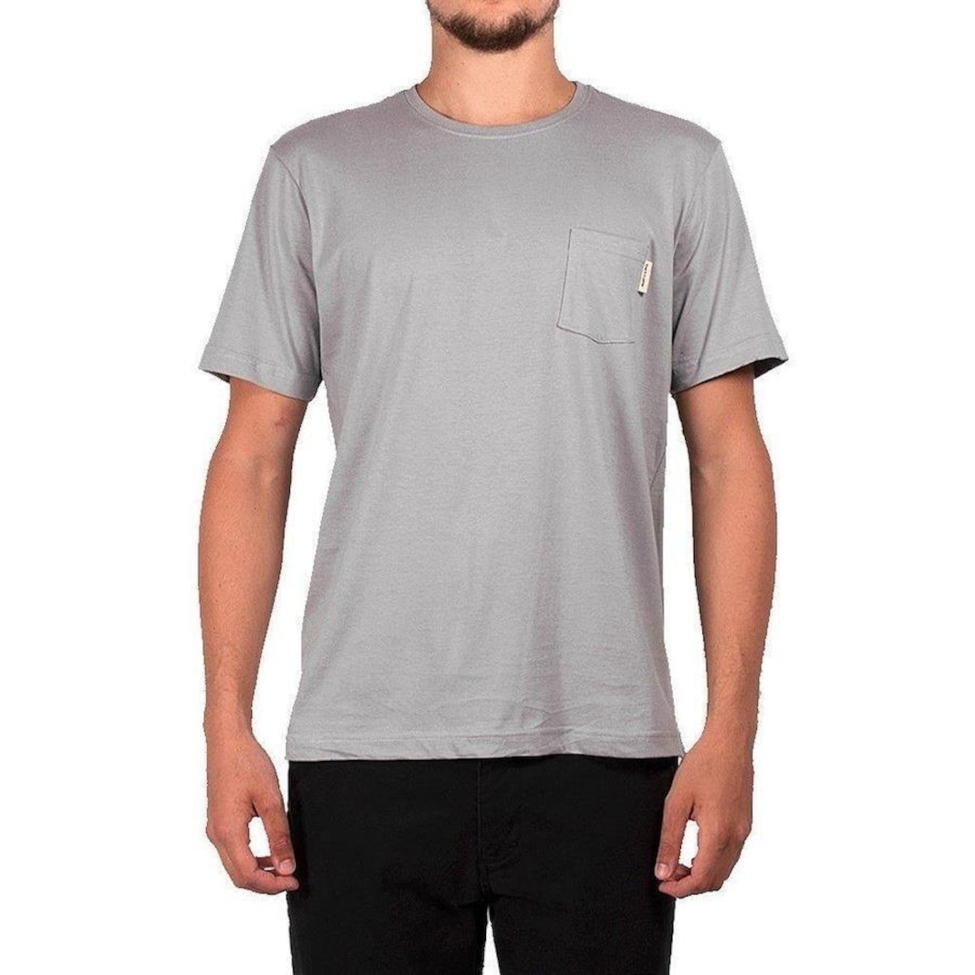 Camiseta Rip Curl Plain Pocket - Masculina - Foto 1