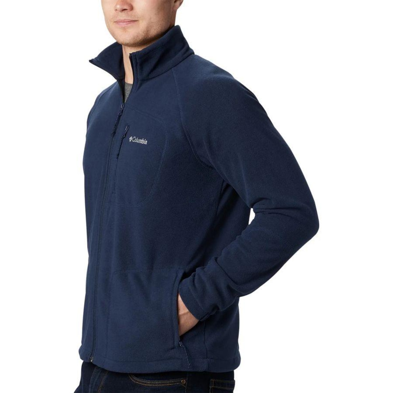 Jaqueta Columbia Fleece Fast Trek - Masculina - Foto 4