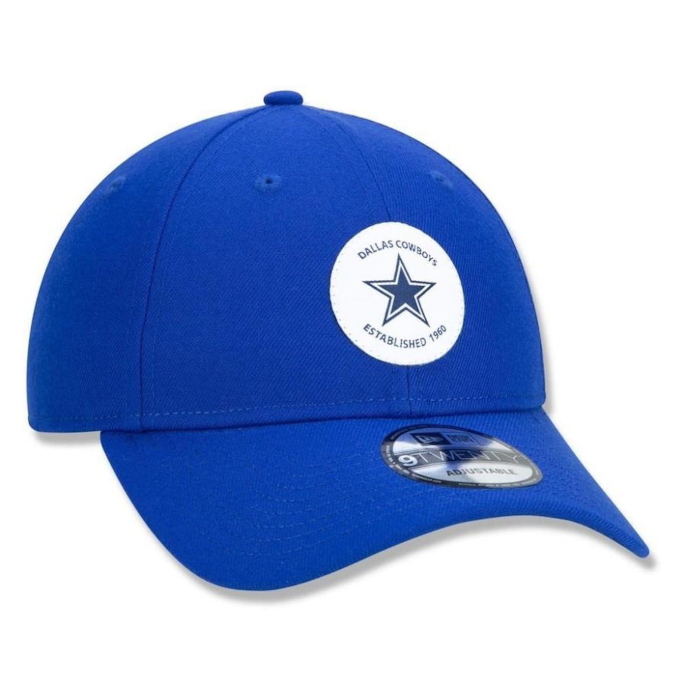 Boné Aba Curva New Era Dallas Cowboys 920 St e Clean - Strapback - Adulto - Foto 4