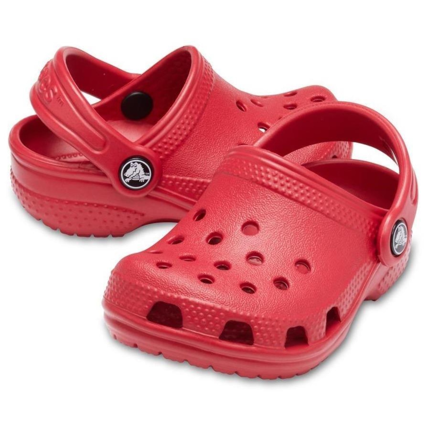 Sandália Crocs Kids Littles Clog - Infantil - Foto 3