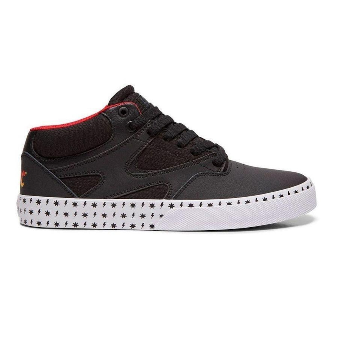 Tênis DC Shoes Kalis Vulc Mid ACDC - Masculino - Foto 4