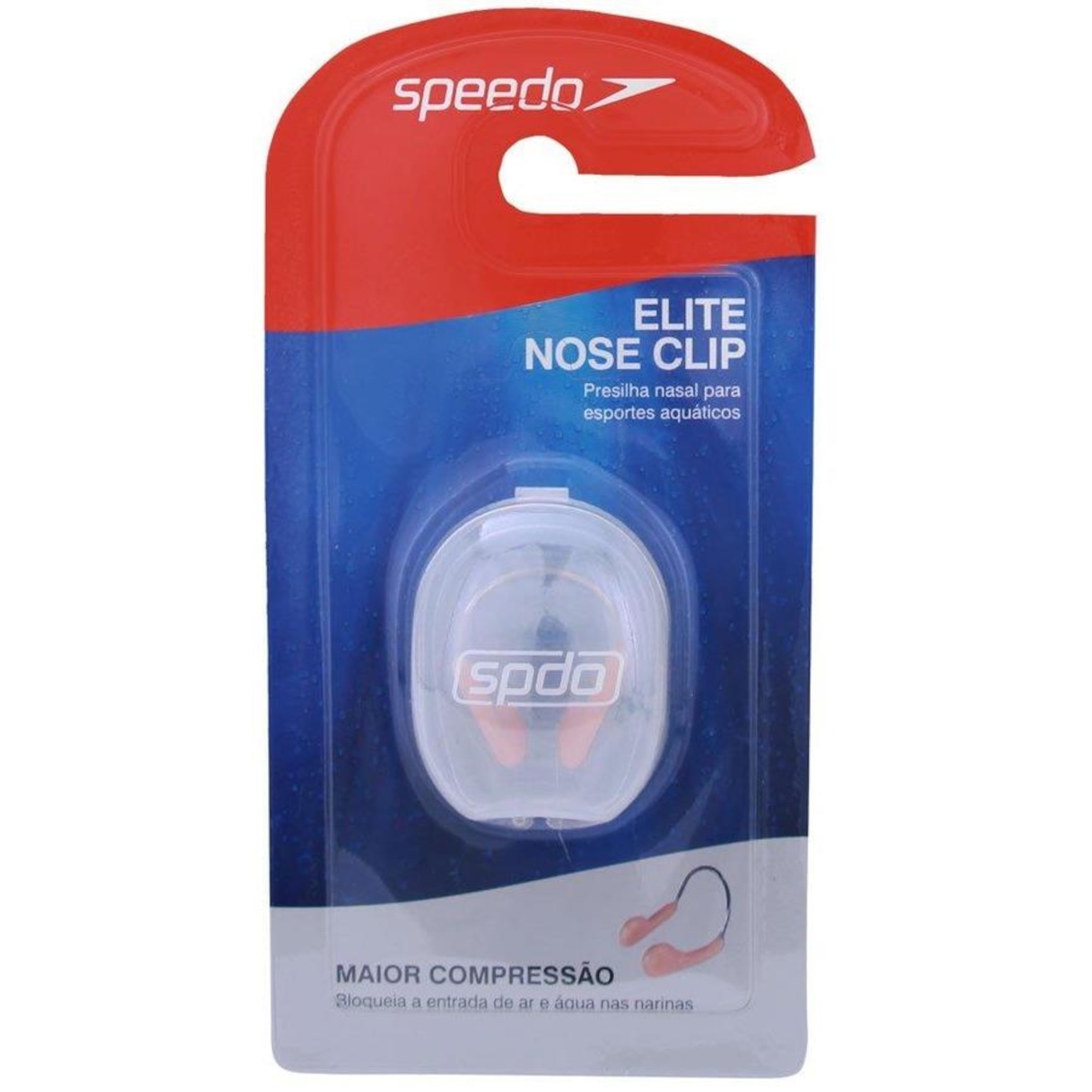 Protetor Nasal Speedo Elite Noseclip Universal - Adulto - Foto 1