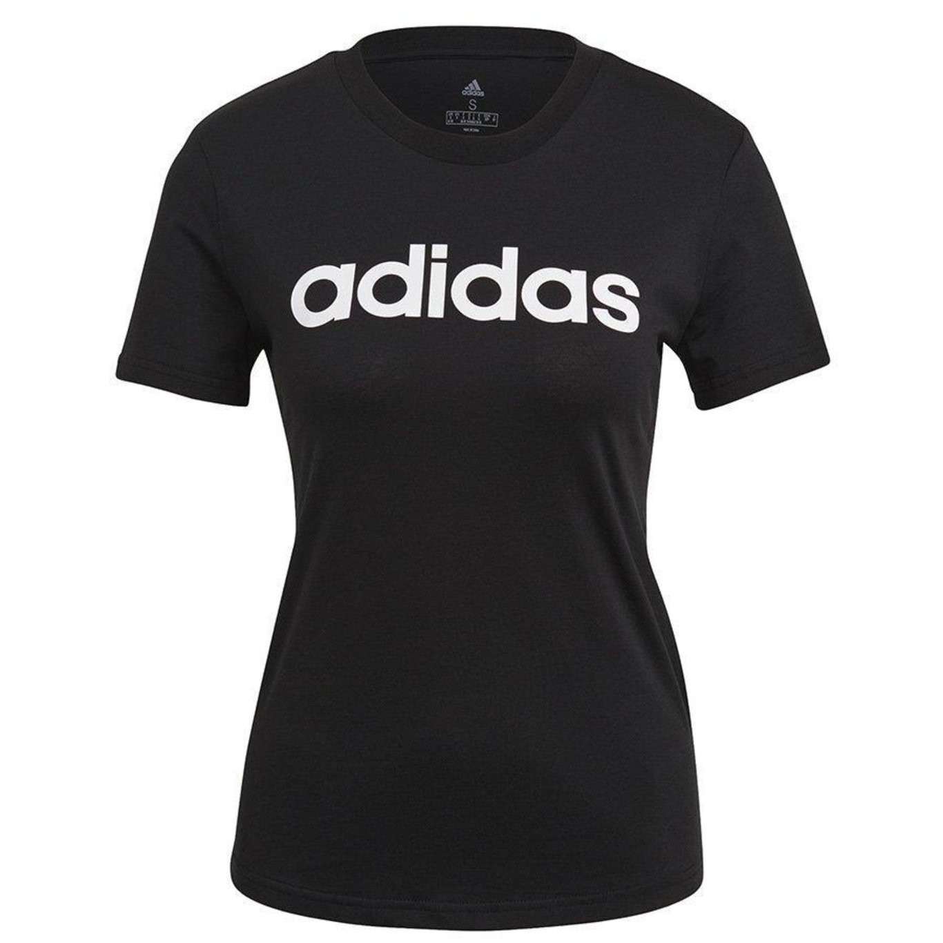 Camiseta adidas Essentials Linear - Feminina - Foto 3