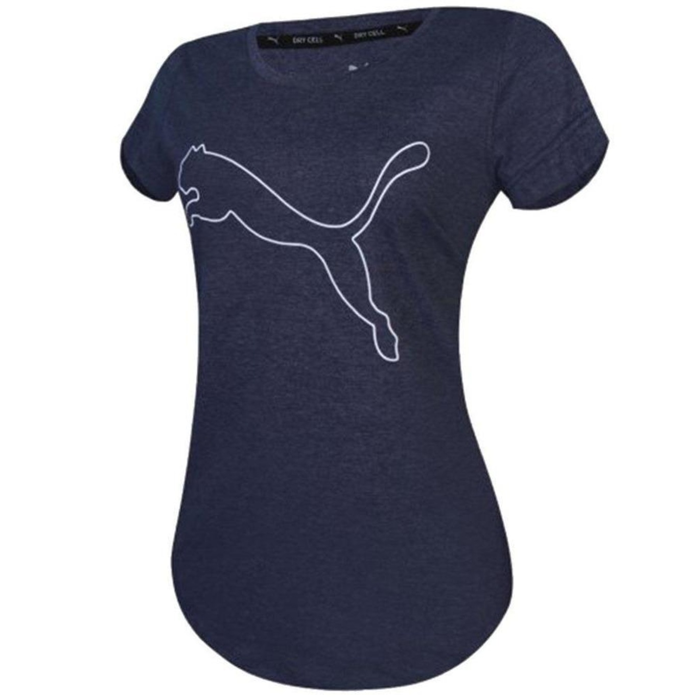 Camiseta Puma Performance Heather Cat Tee - Feminina - Foto 2