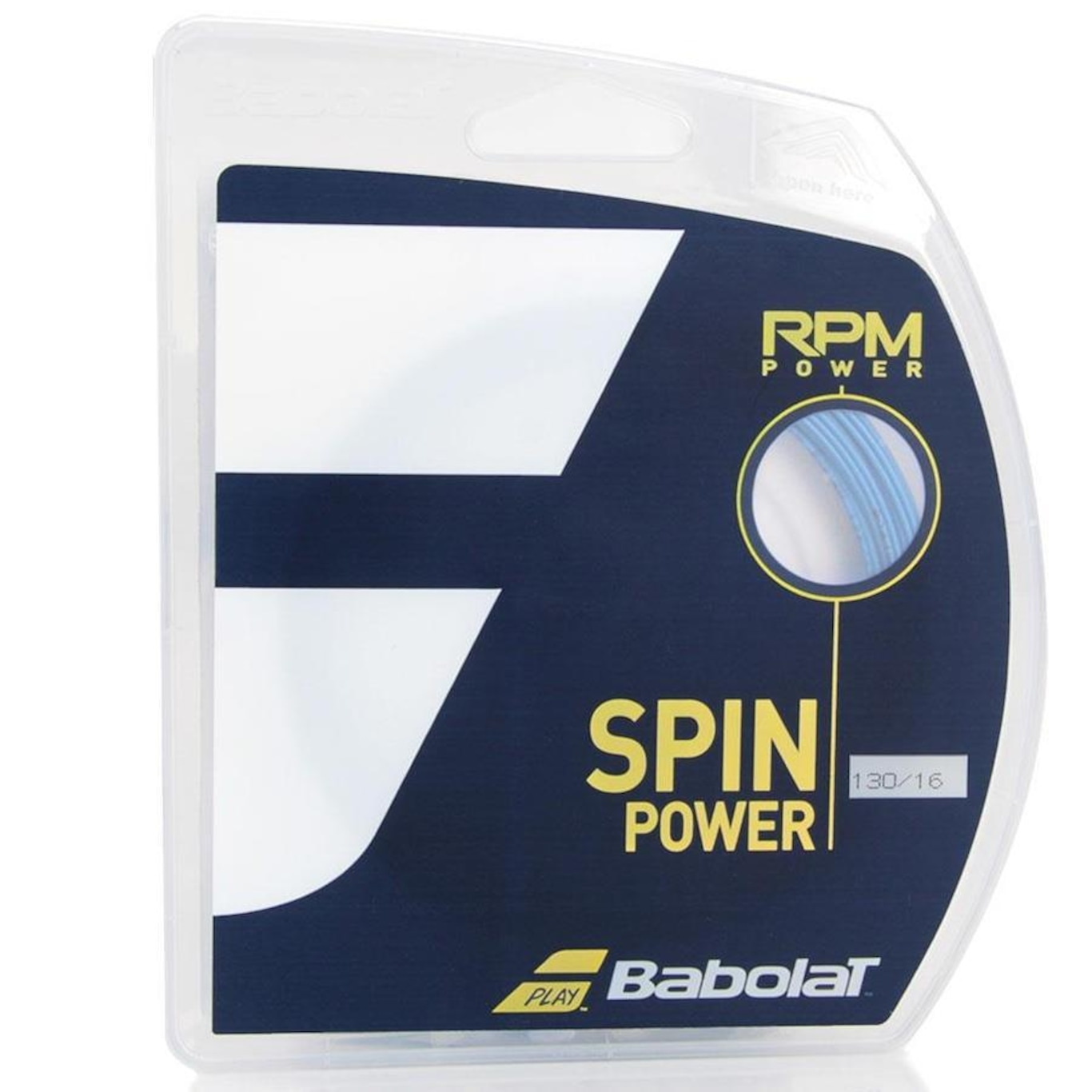 Corda Babolat RPM Power Set Individual - 16L 1.30mm - Foto 1