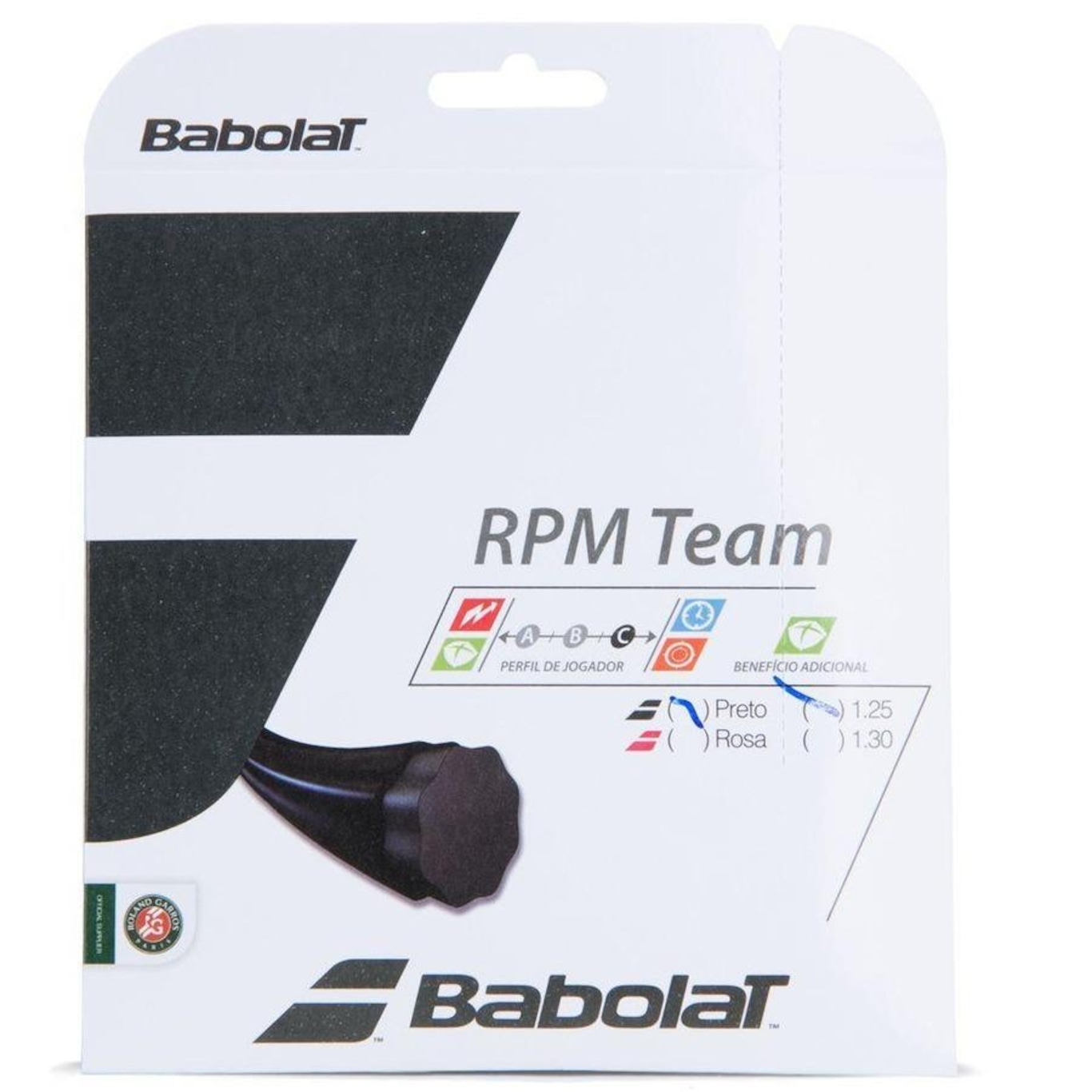 Corda Babolat RPM Team Set Individual - 17L 1.25mm - Foto 1