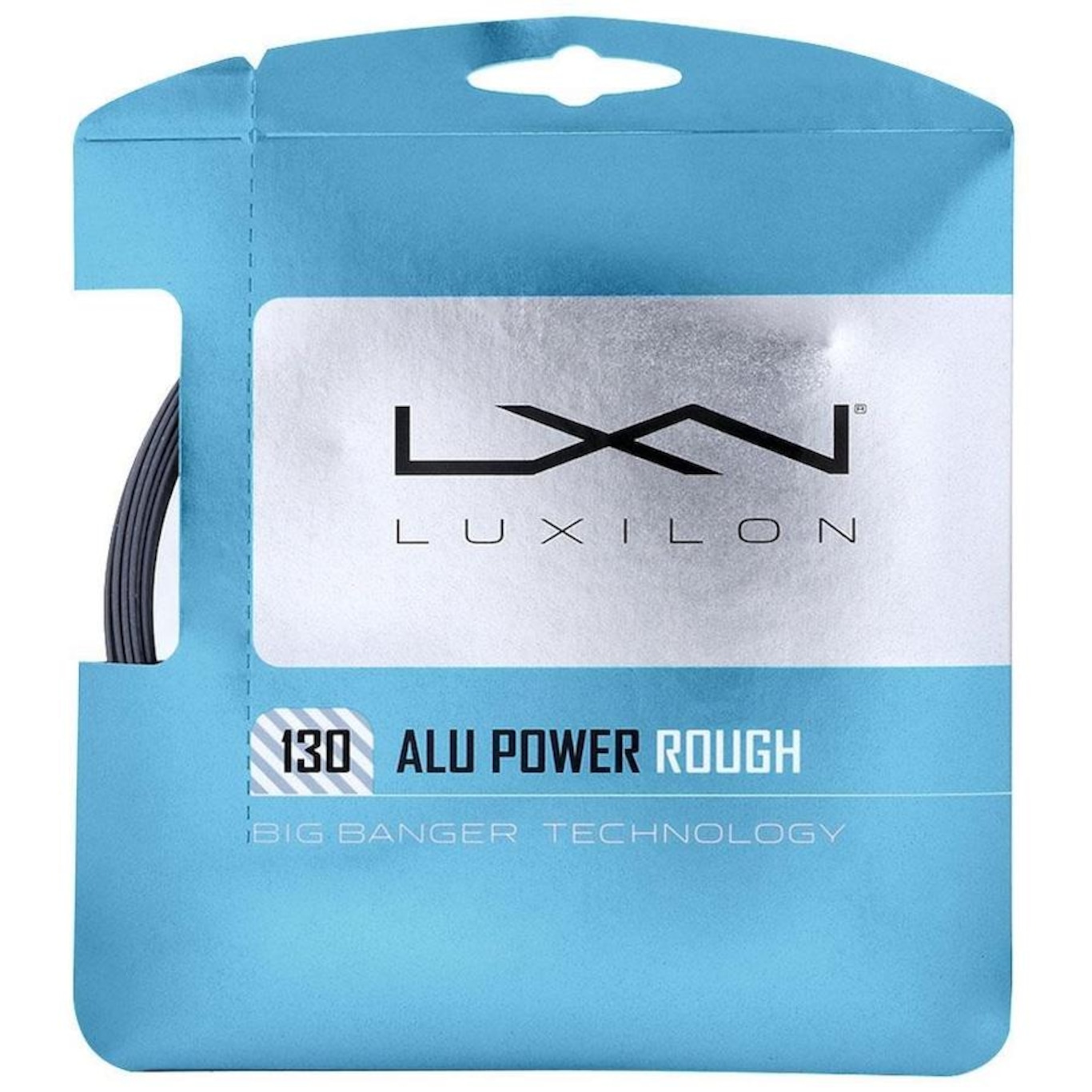 Corda para Raquete de Tênis Wilson Lux Alu Power Rough 130 - 12,2 Metros - Foto 1