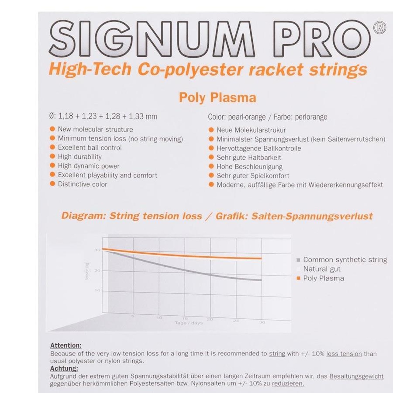 Kit Cordas Signum Pro Poly Plasma 1.28mm Set Individual - 03 unidades - Foto 3