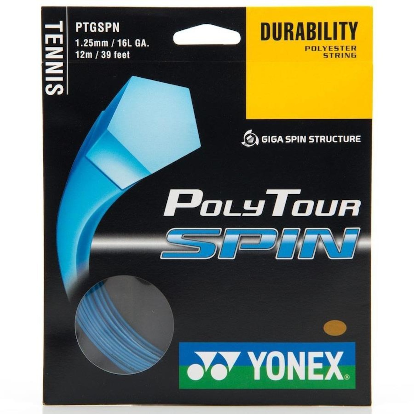 Corda Yonex PolyTour Spin  Set Individual - 16L 1.25mm - Foto 1