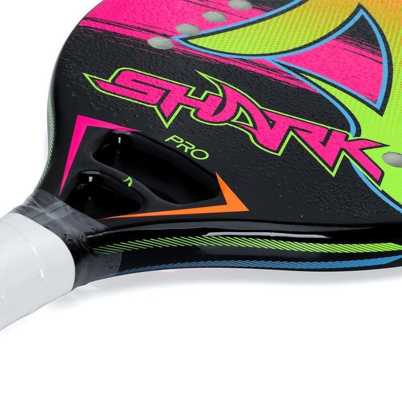 Raquete de Beach Tennis Shark Cyclone - Adulto - Foto 3