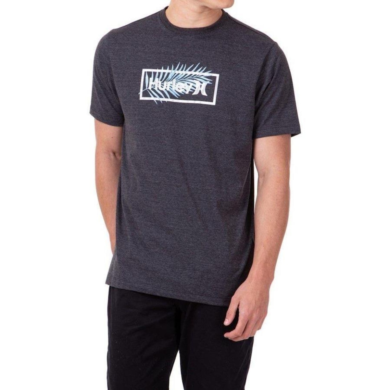 Camiseta Hurley Box Oversize - Masculina - Foto 1