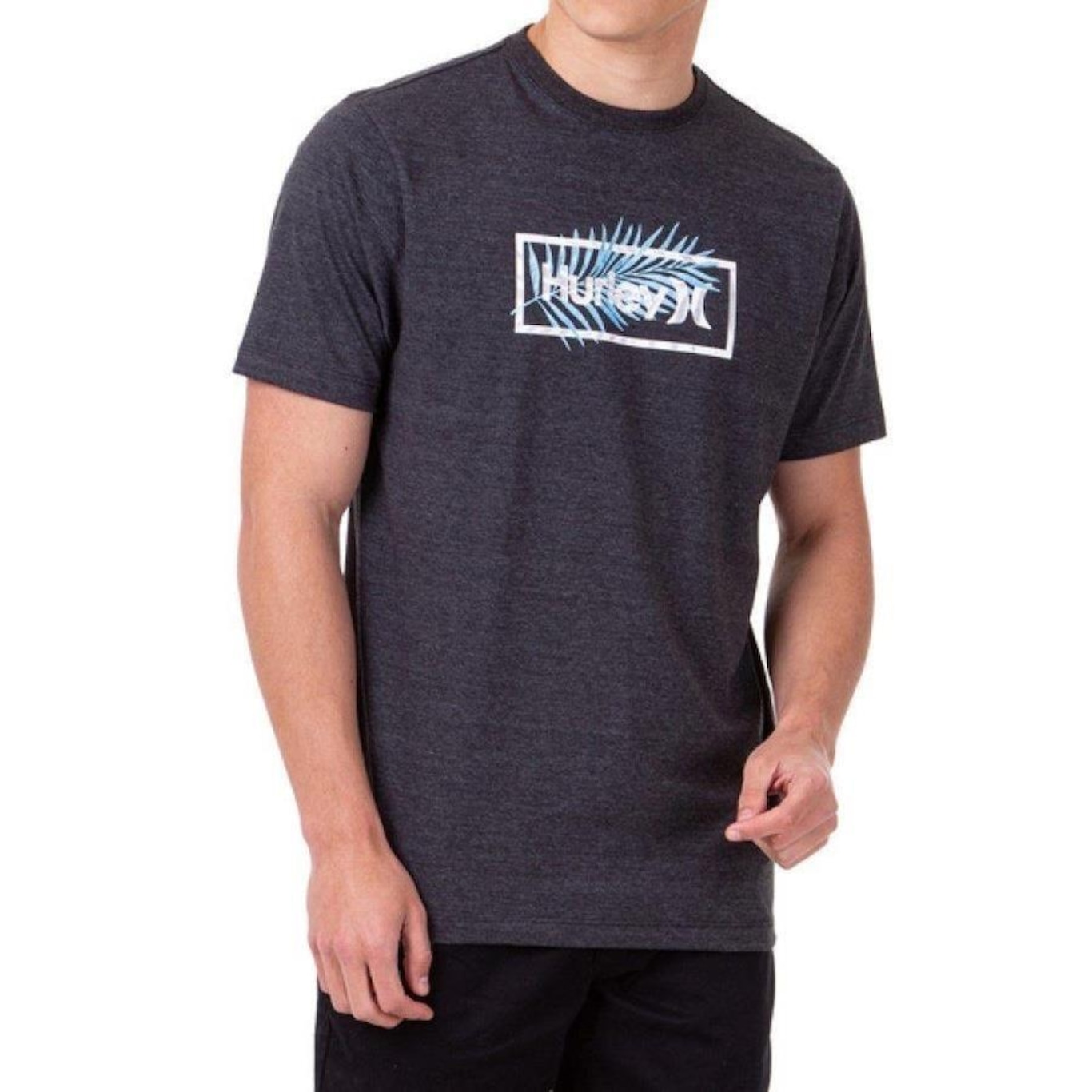 Camiseta Hurley Box Oversize - Masculina - Foto 4