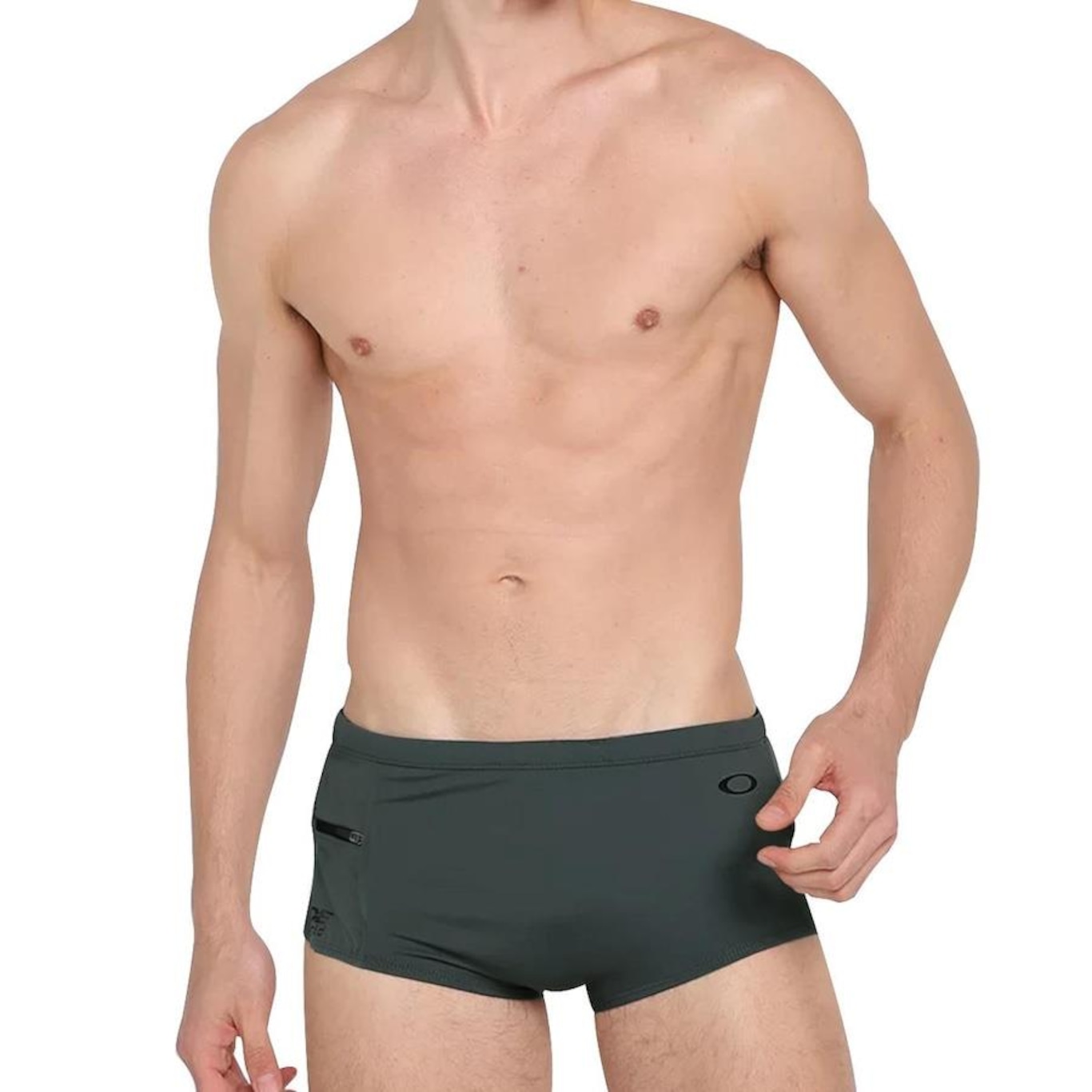 Sunga Oakley Blade Swim Trunk Grigio Scuro - Adulto - Foto 4