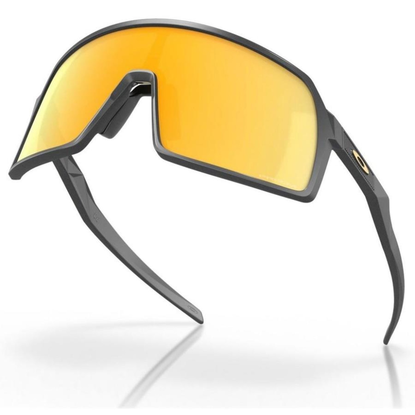 Óculos de Sol Oakley Sutro S Matte Carbon Prizm 24k - Adulto - Foto 3