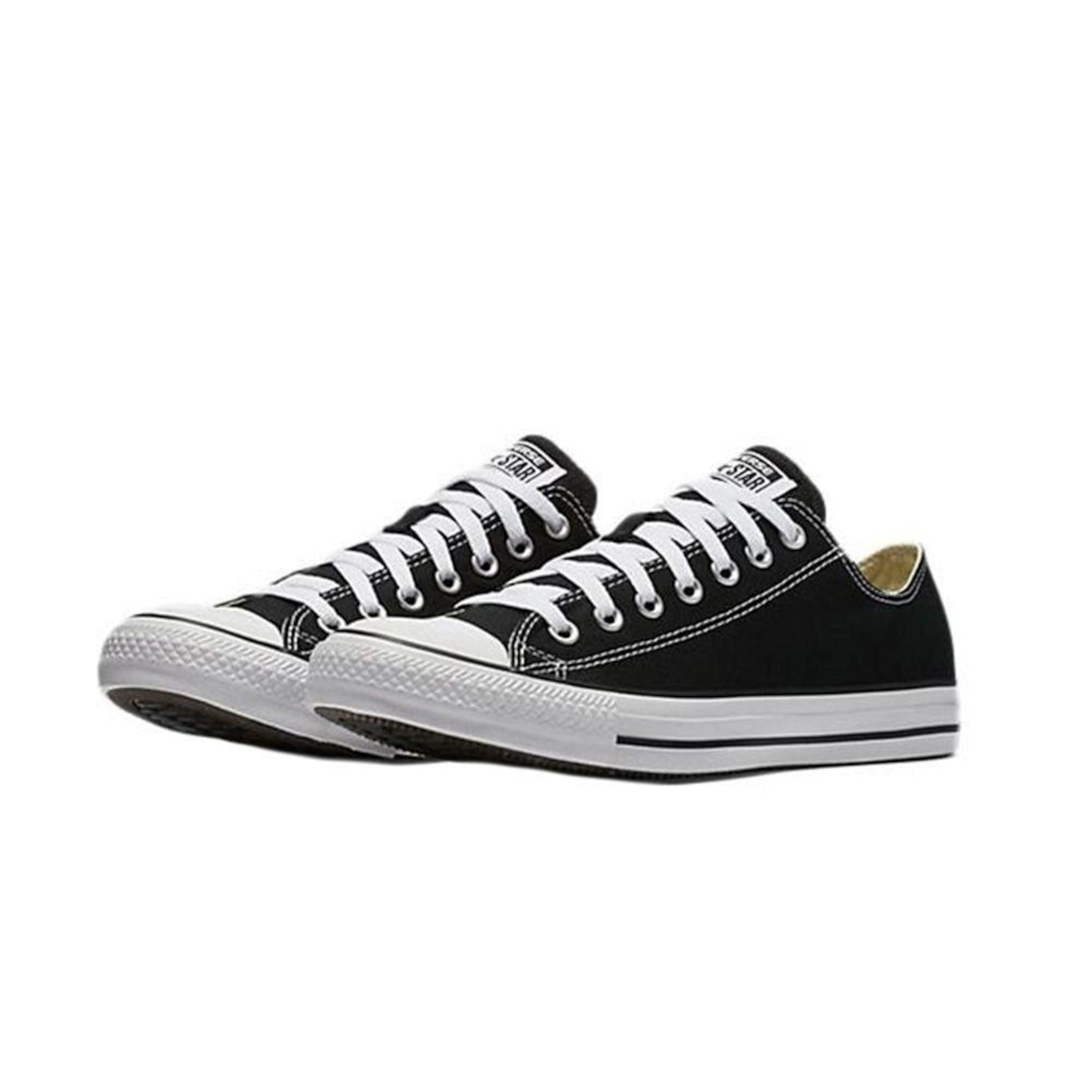 Converse All Star Preto Tachas Prata Vintage sapatos unissex