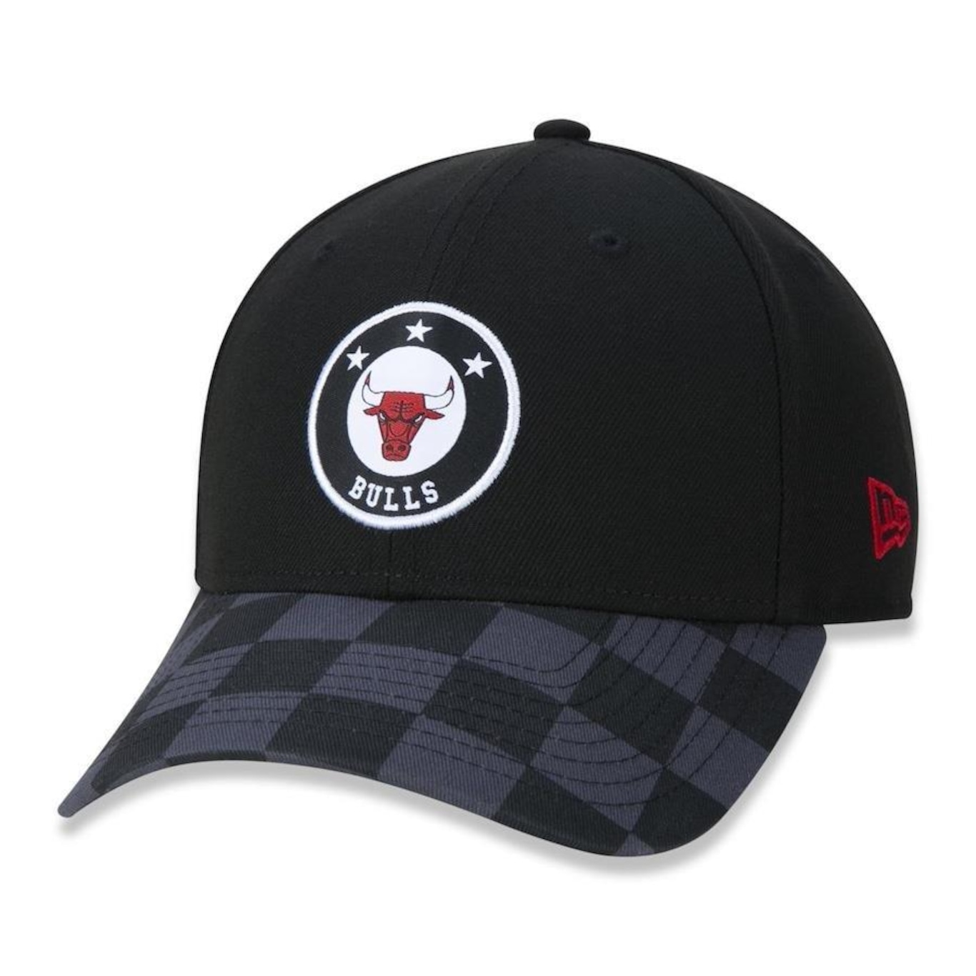 Boné Aba Curva New Era 940 SN Energy Spirit Check Chibul - Snapback - Adulto - Foto 1