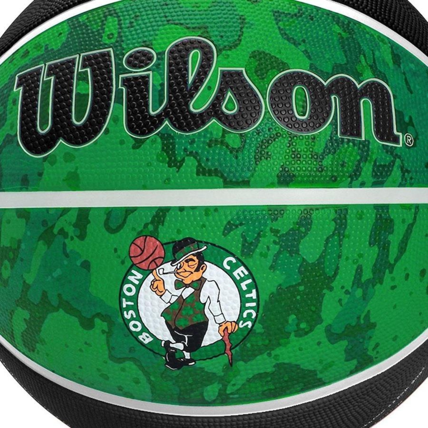 Bola de Basquete Wilson NBA Team Tiedye Boston Celtics Tam 7 - Foto 2