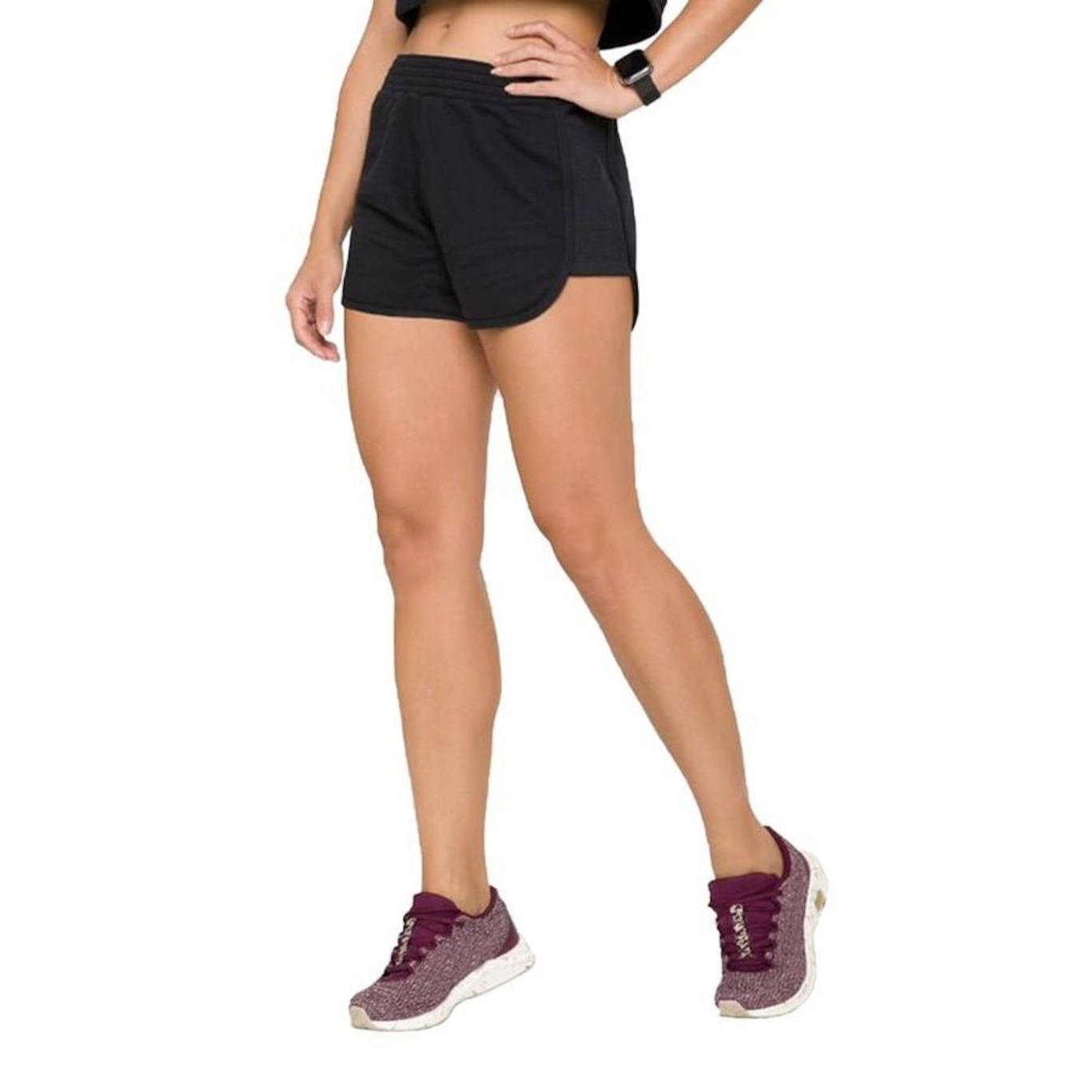 Shorts Selene Moletinho - Feminino - Foto 1