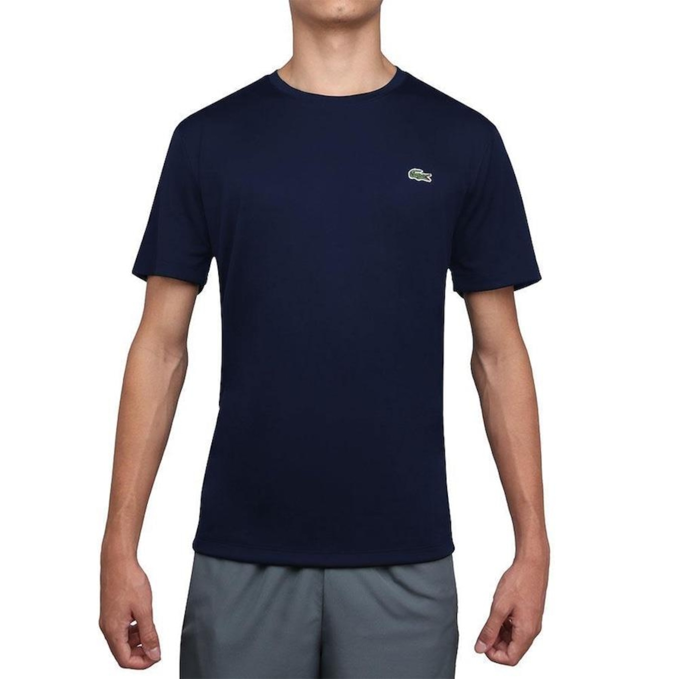 Camiseta Lacoste Th1563 Tennis Training - Masculina - Foto 1