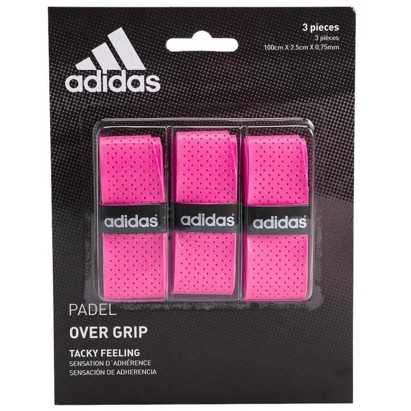 Overgrip adidas Padel e Beach Tennis - 3 Unidades - Foto 1