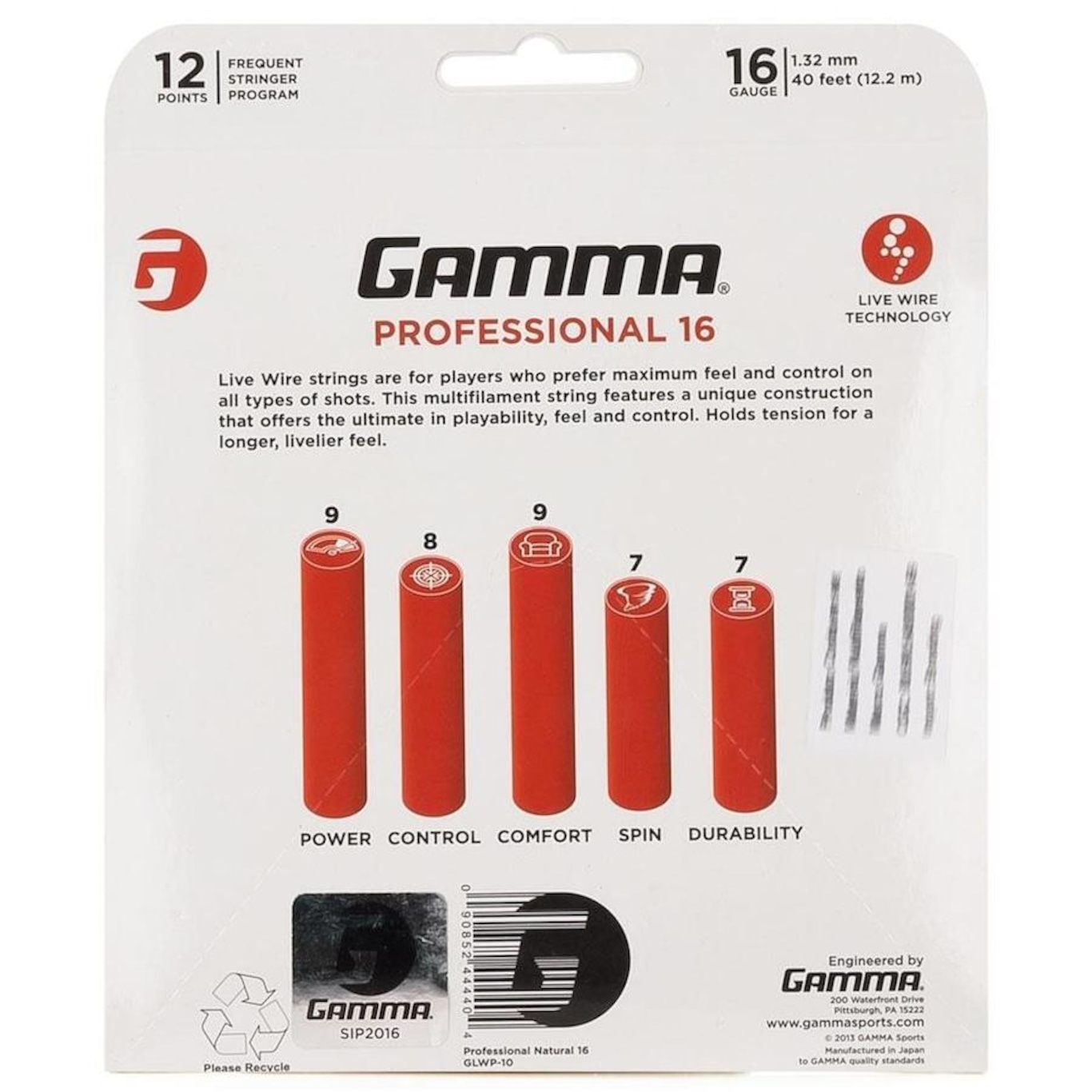 GAMMA Live Wire – Gamma Sports