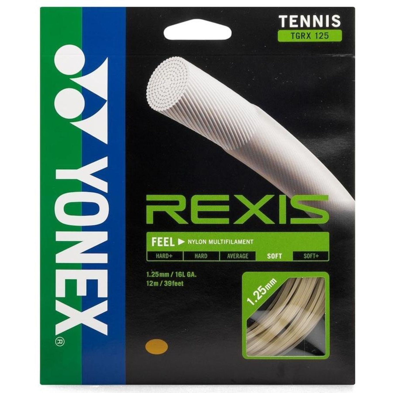 Corda Yonex Rexis 16l 1.25mm - Set Individual - Foto 1