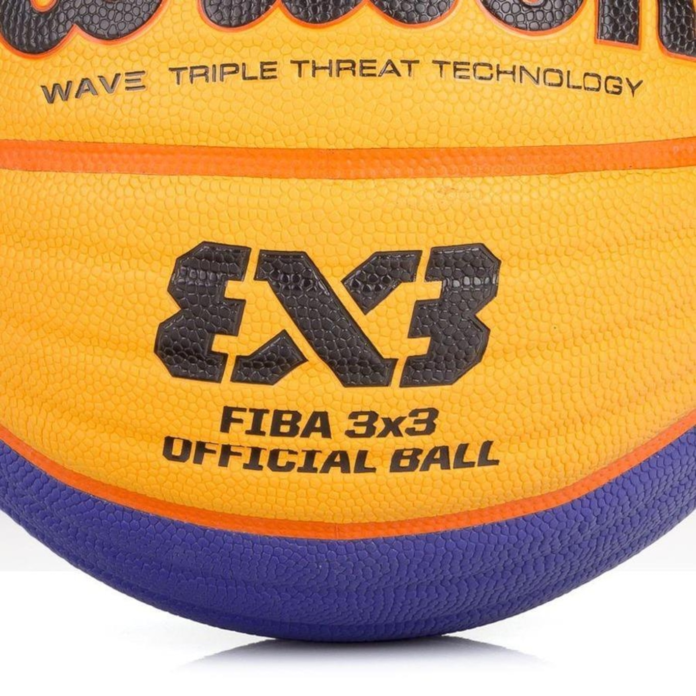 Mini Bola de Basquete Wilson NCAA Laranja - PróSpin.com.br