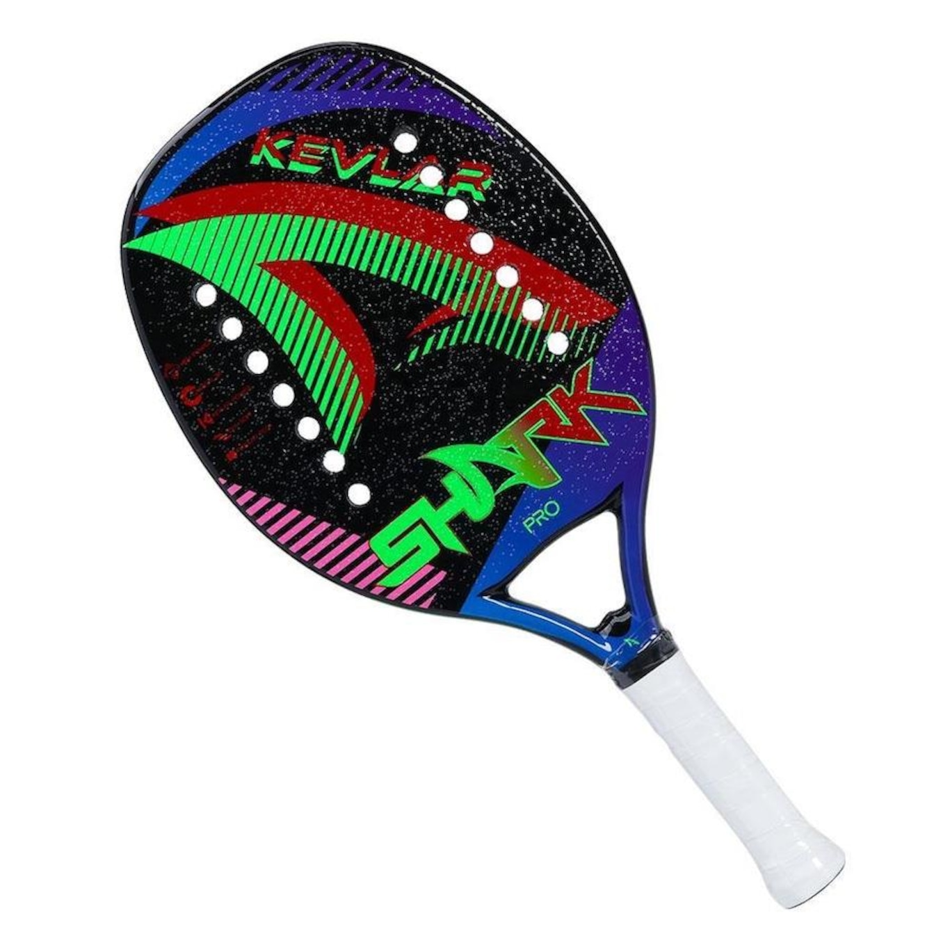 Raquete de Beach Tennis Shark Kevlar - Foto 1