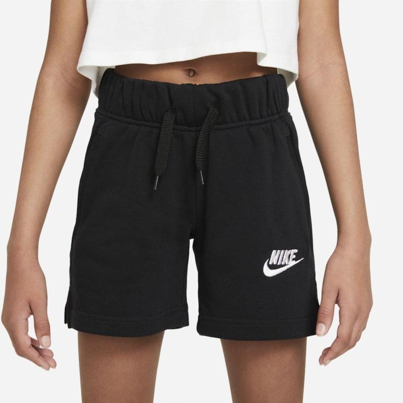 Shorts Nike Sportswear Club - Infantil - Foto 2