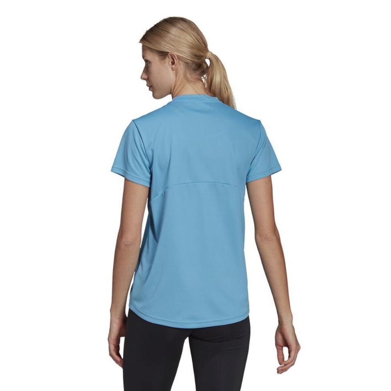 Camiseta adidas Small Logo HE6752 - Feminina - Foto 3