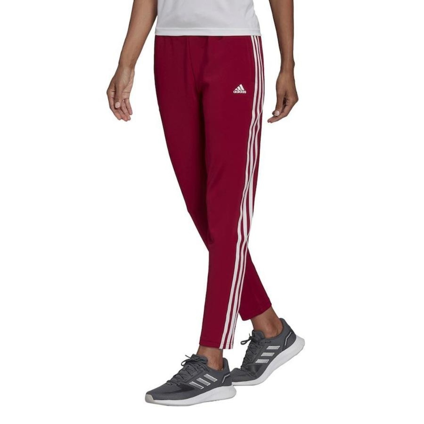 Calça adidas 3 Litras HE9261 - Feminina - Foto 2