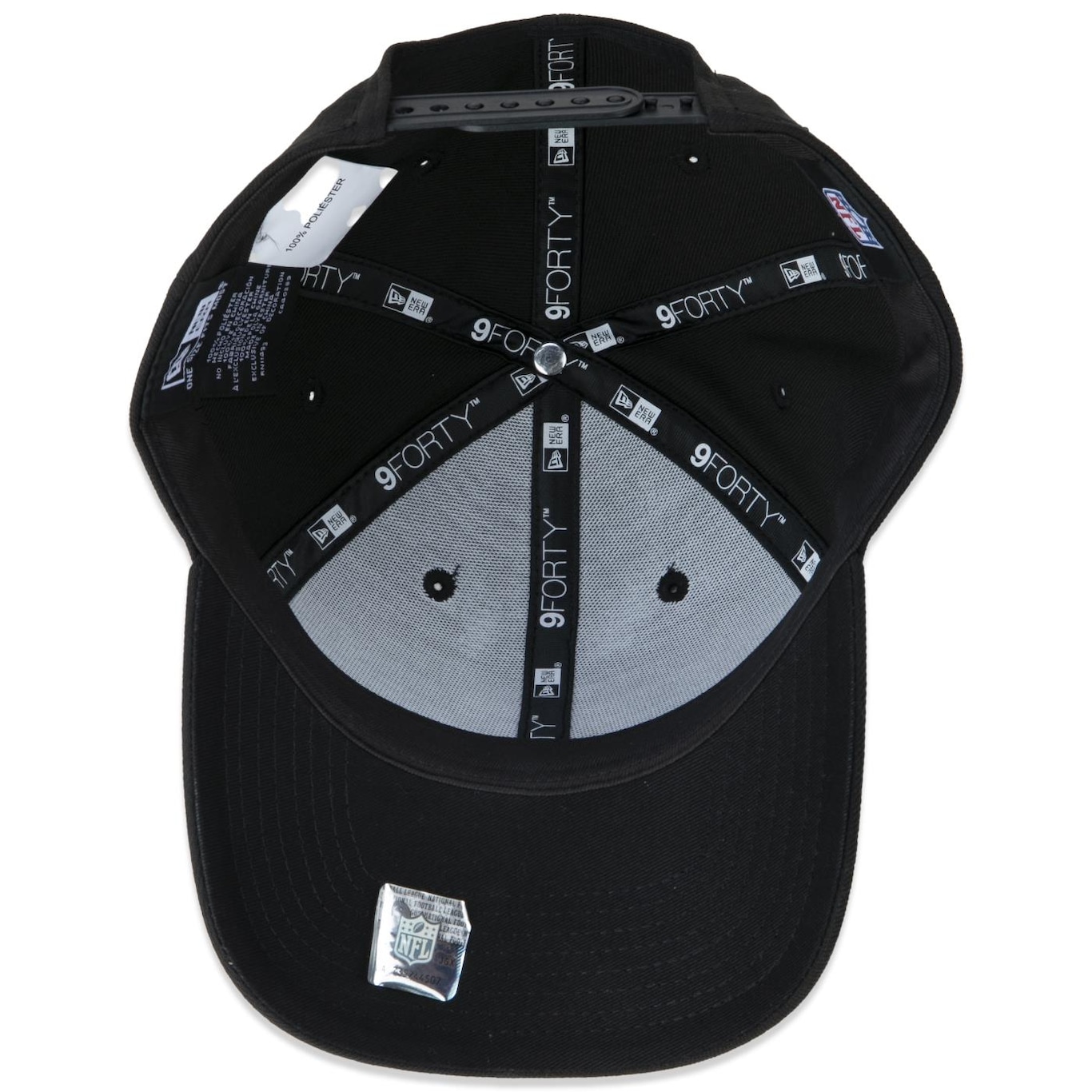 Boné Aba Curva New Era 940 Sn Tambuc Blk - Snapback - Adulto - Foto 5