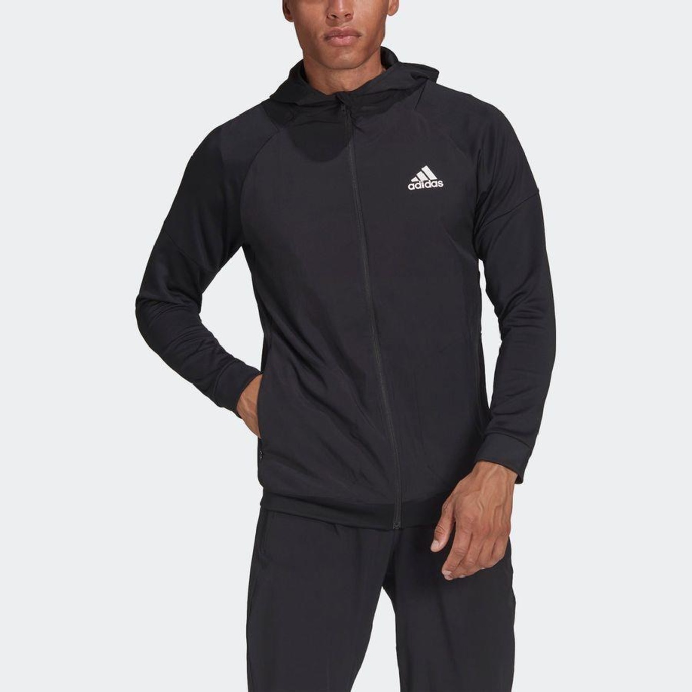 Casaco de deals moletom masculino adidas